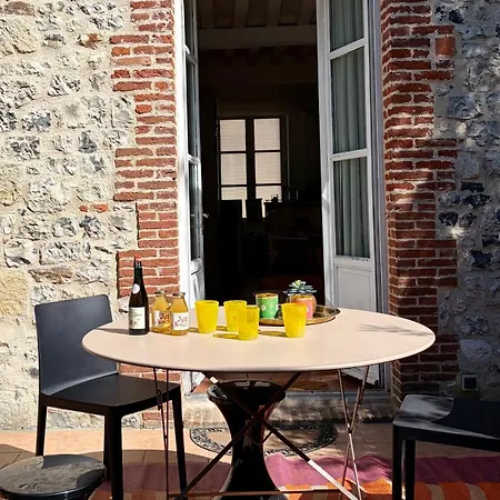 アパート Loft De Charme Avec Jardin Prive Et Parking, A 5 Min Du Vieux-bassin